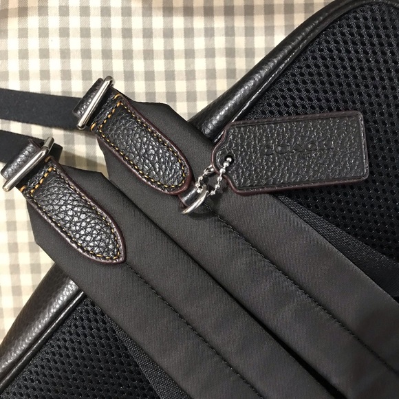 🥰Court Backpack With Signature Canvas And Leopard Print - Picture 8 of 12